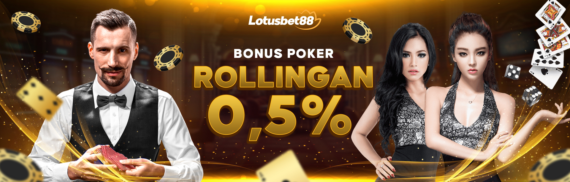 BONUS ROLLINGAN POKER