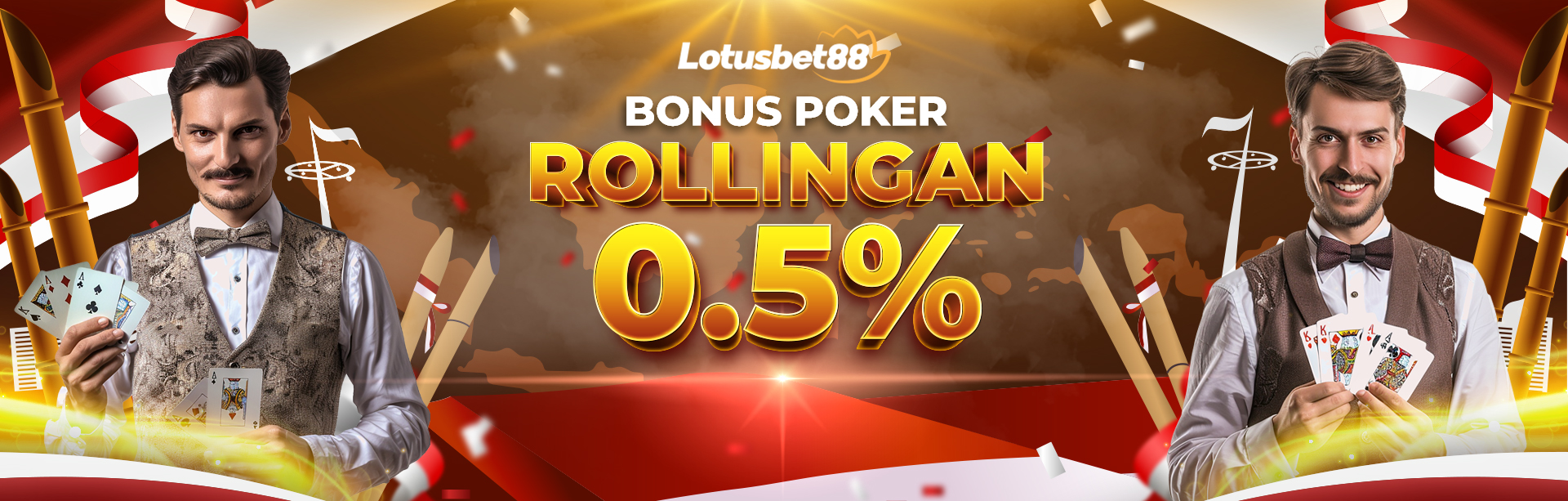 BONUS ROLLINGAN POKER