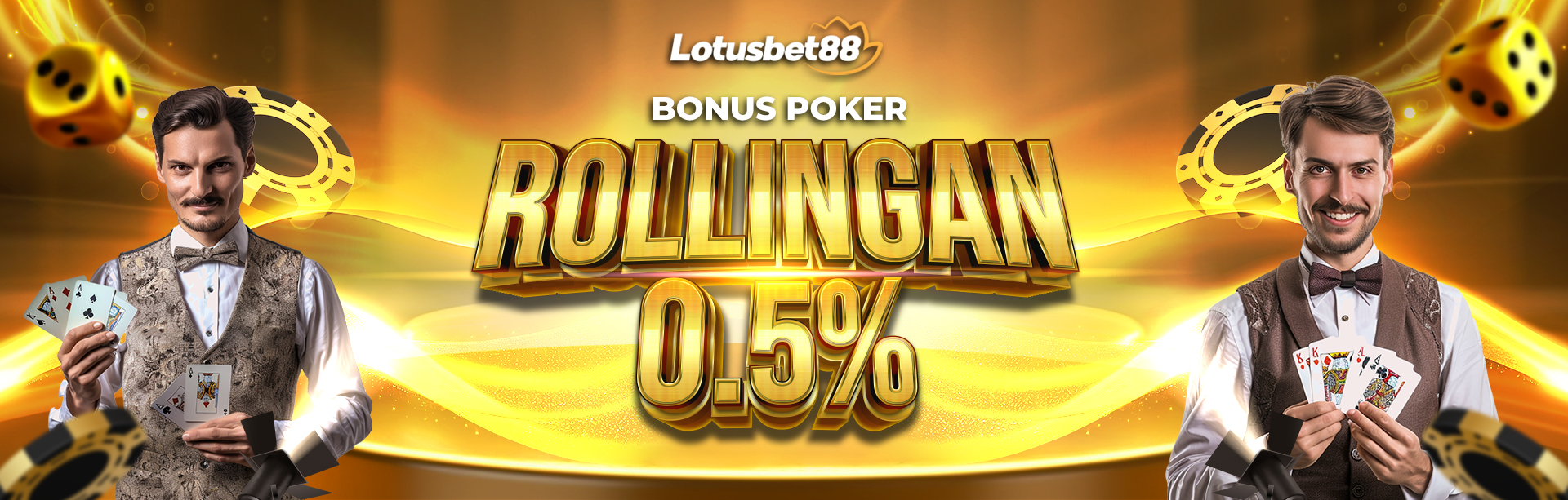 BONUS ROLLINGAN POKER
