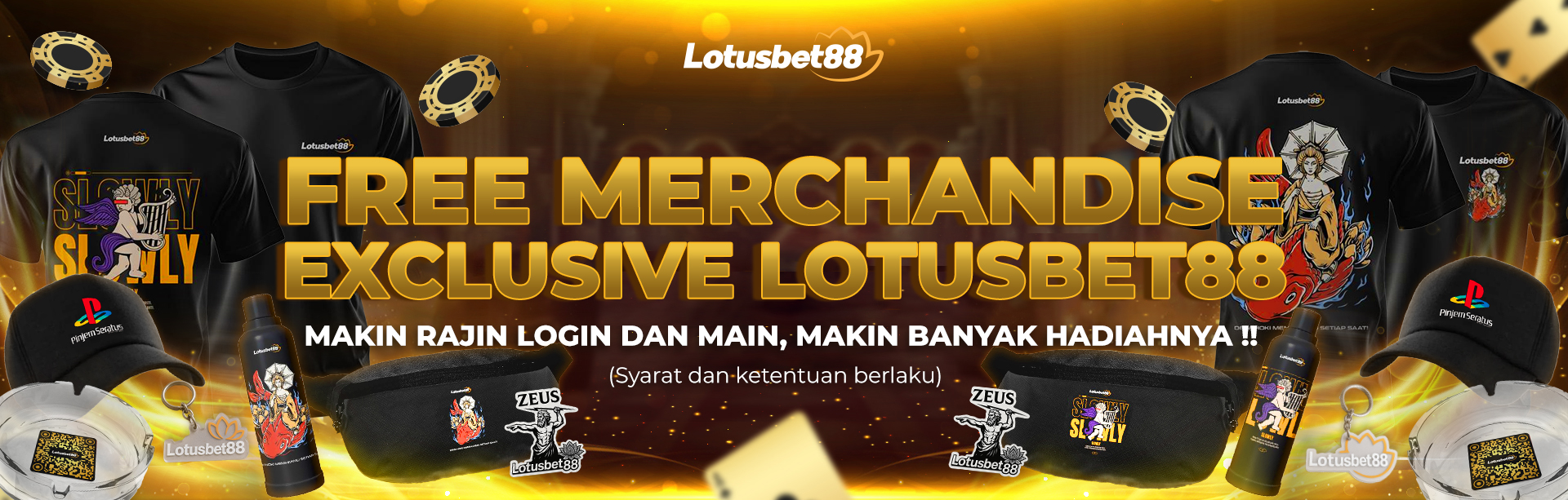 EVENT ABSENSI DEPOSIT FREE MERCHANDISE