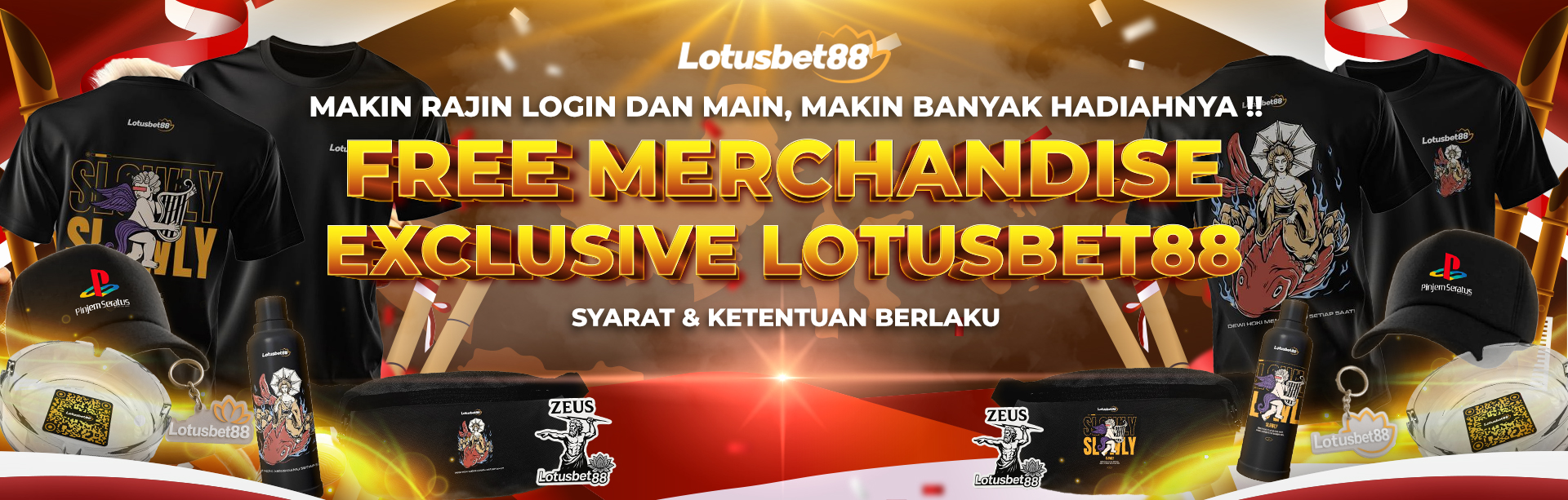 EVENT ABSENSI DEPOSIT FREE MERCHANDISE
