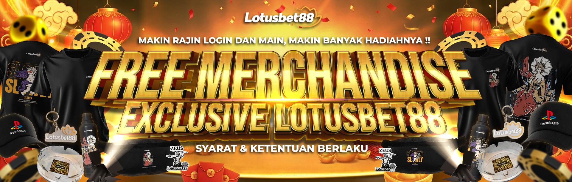 EVENT ABSENSI DEPOSIT FREE MERCHANDISE