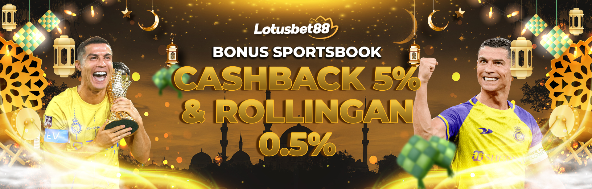 BONUS CASHBACK DAN ROLLINGAN SPORTSBOOK