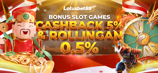 BONUS CASHBACK DAN ROLLINGAN SLOT