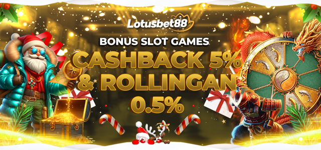 BONUS CASHBACK DAN ROLLINGAN SLOT