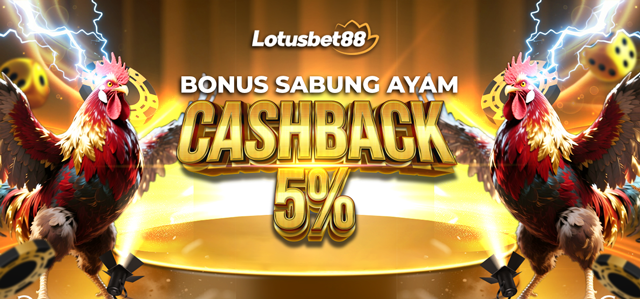 BONUS CASHBACK SABUNG AYAM