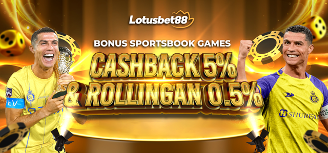 BONUS CASHBACK DAN ROLLINGAN SPORTSBOOK