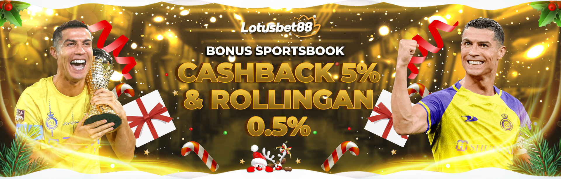 BONUS CASHBACK DAN ROLLINGAN SPORTSBOOK